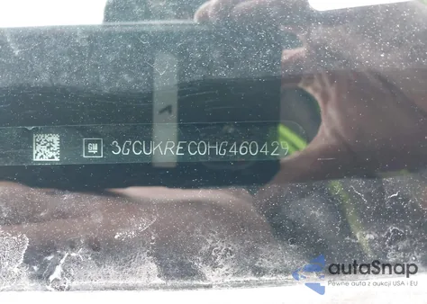 2017 Chevrolet Silverado 1500 2Lt из США, поврежденный, VIN 3GCUKREC0HG460429